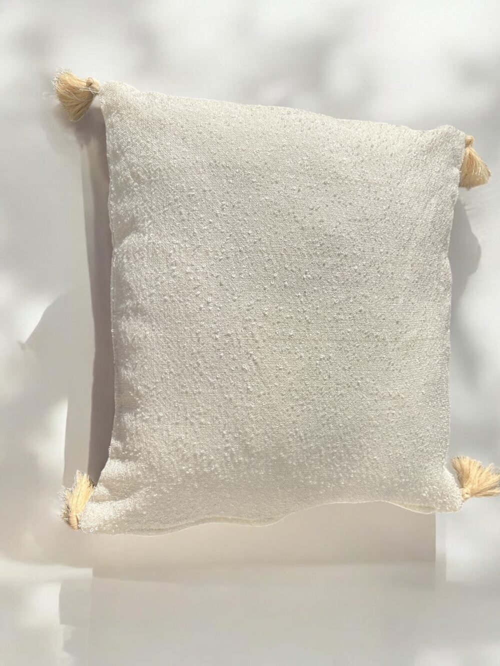 Housse de coussin "Fatma" en coton-lin – Image 3