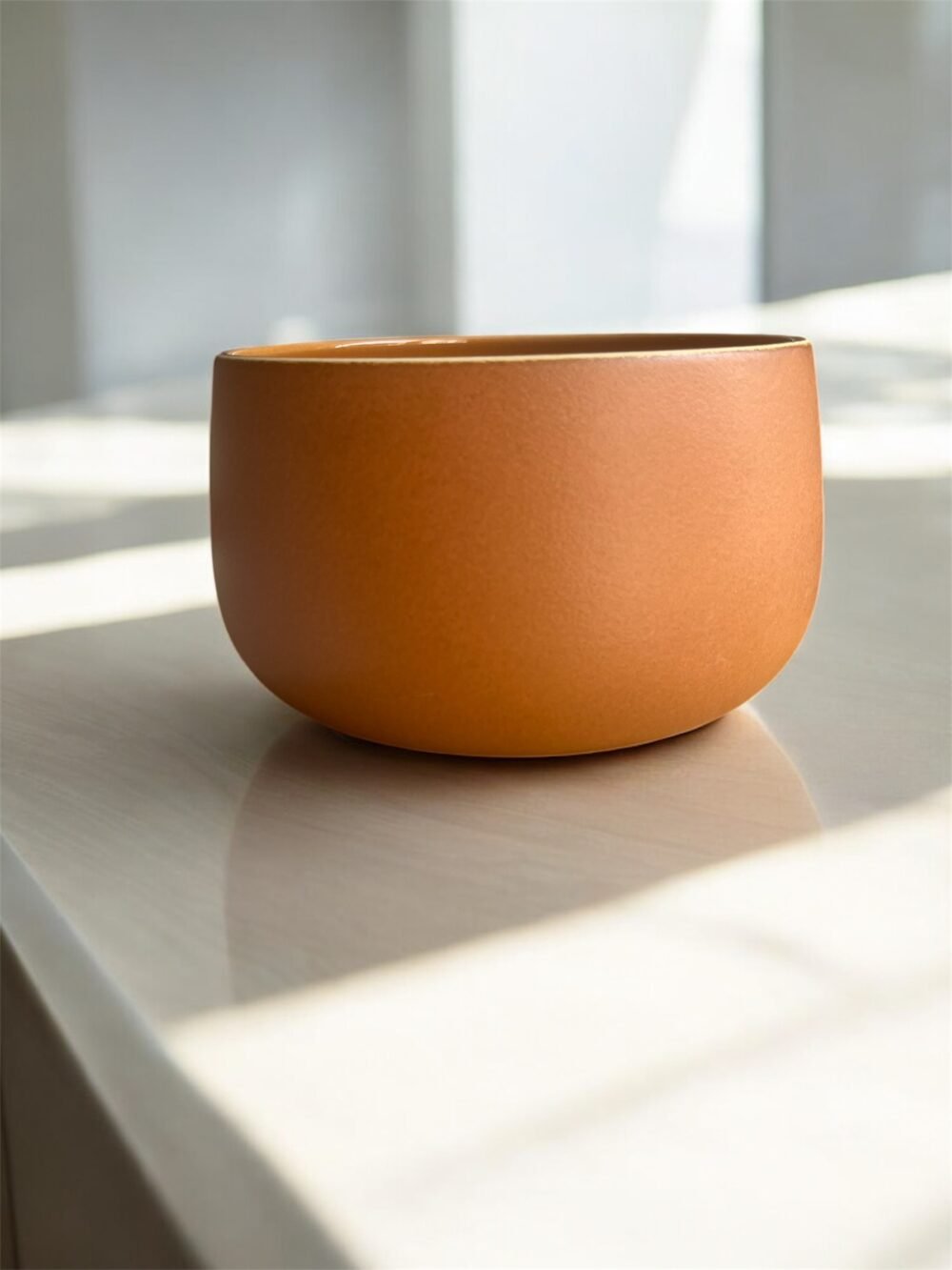 Saladier en céramique terracotta "Ramla"